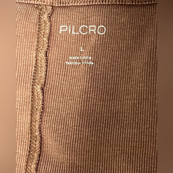PILCRO Ribbed Ruched Tank Top - L - Picture 7 of 8